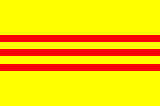 Antigua bandera de Vietnam