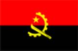 Bandera actual de Angola