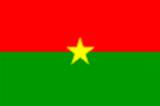 Bandera actual de Burkina Faso