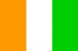 Bandera actual de Costa de Marfil