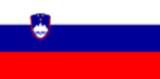 Bandera actual de Eslovenia