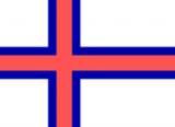 Bandera actual de Islas Faroe