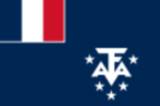 Bandera actual de Territorios Australes y Antárticos Franceses