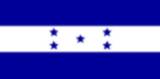 Bandera actual de Honduras