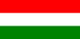Bandera actual de Hungría