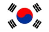 Bandera actual de Corea del sur