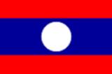 Bandera actual de Laos