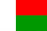 Bandera actual de Madagascar