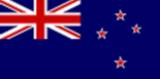 Bandera actual de Nueva Zelanda