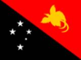 Bandera actual de Papua Nueva Guinea