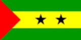 Bandera actual de Santo Tomé y Principe