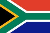 Bandera actual de Sudáfrica
