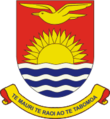Escudo actual de Kiribati