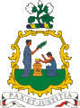 Escudo actual de San Vicente y las Granadinas